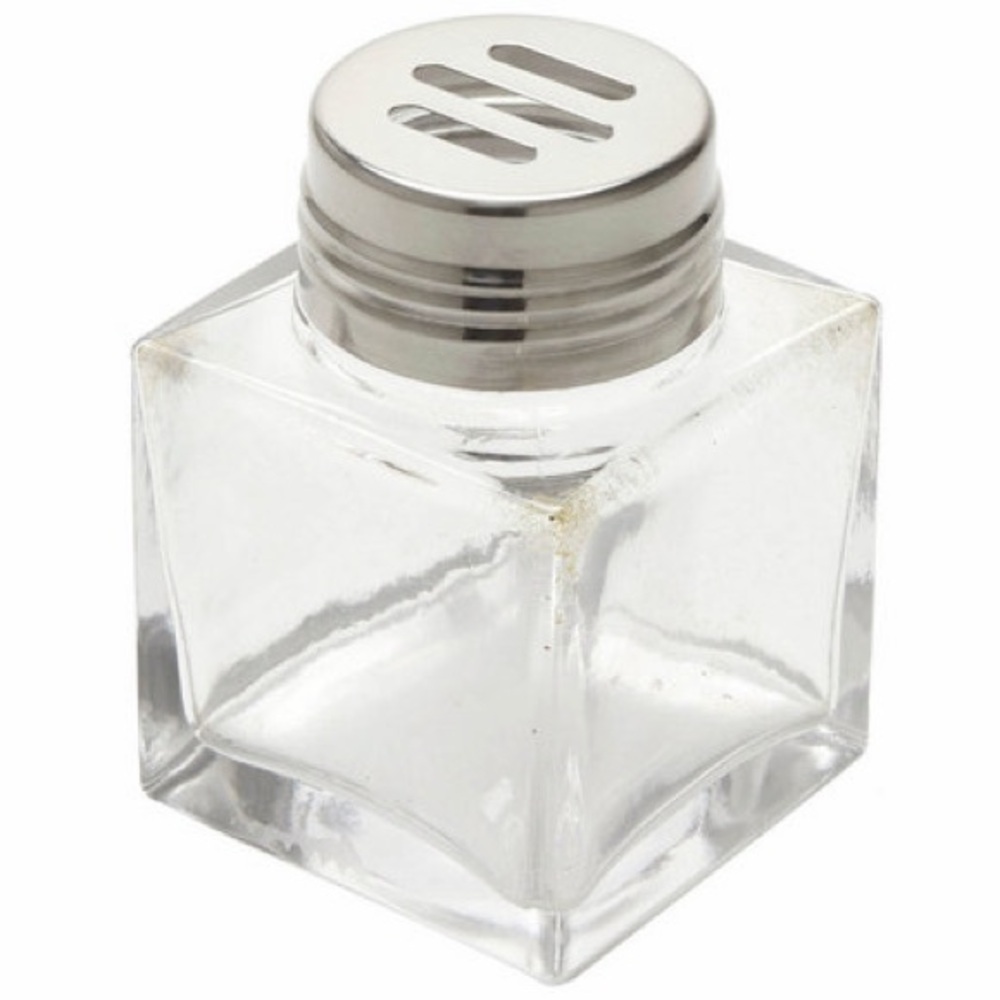 American Metalcraft GSS6, 6 oz Glass Shaker w/ Slotted Top